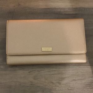Kate Spade Gold Clutch